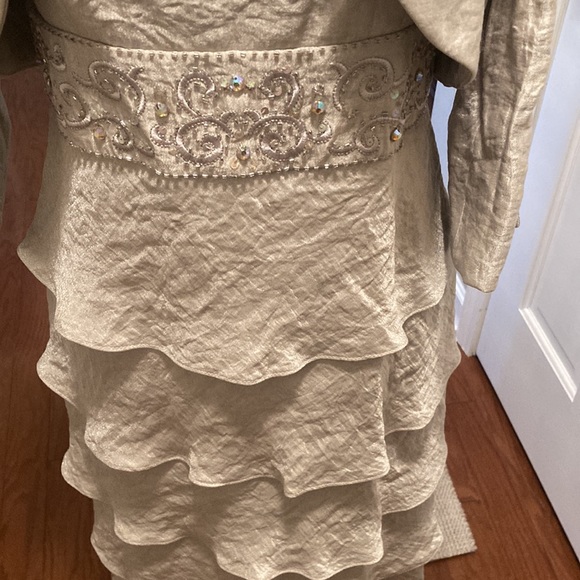Cocktail Dress with bolero jacket. size 8 - Picture 6 of 8